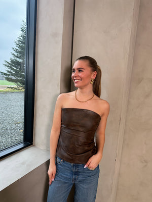Emily Top - Brown