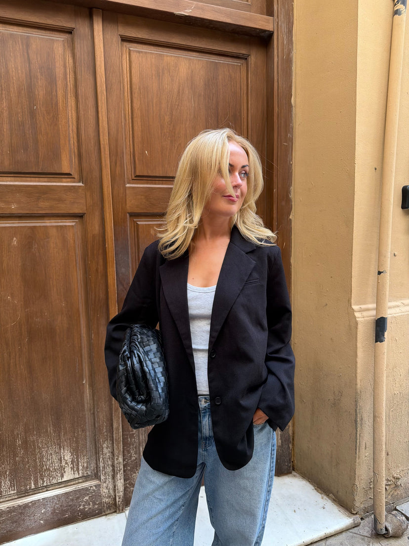 Camilla Oversize Blazer - Black