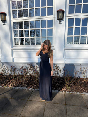 Cindy Maxi Dress - Navy Blue