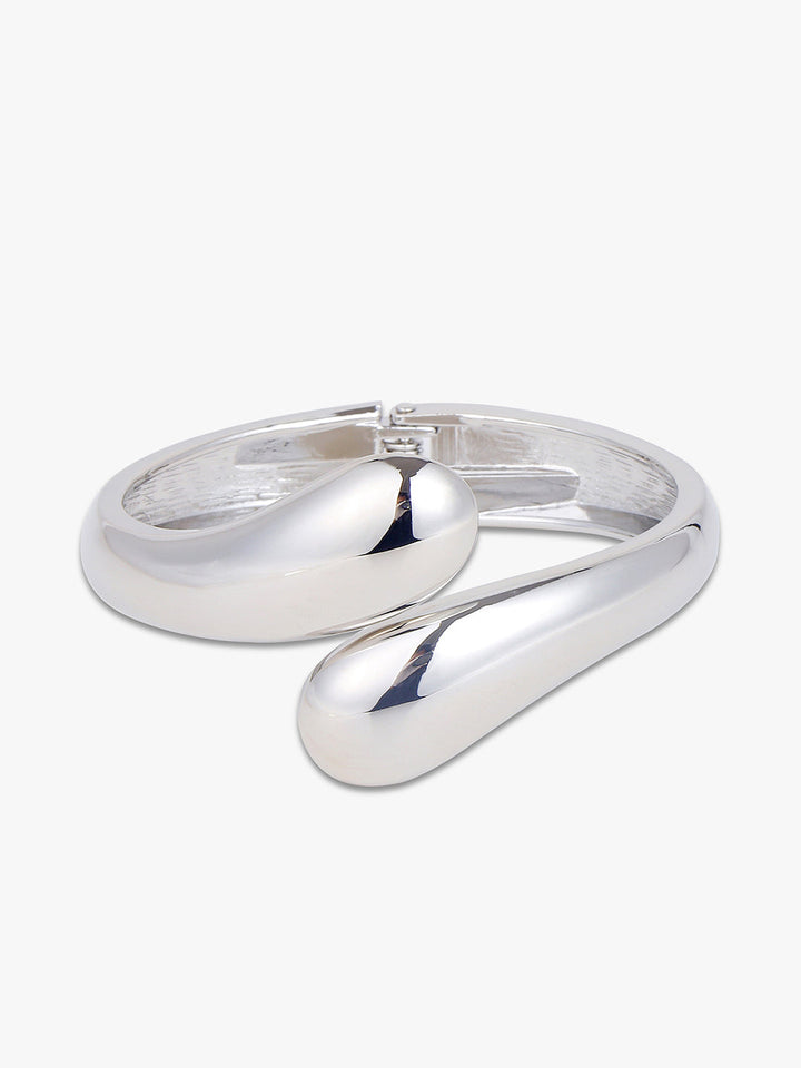 Klara Chunky Bracelet - Silver Plated