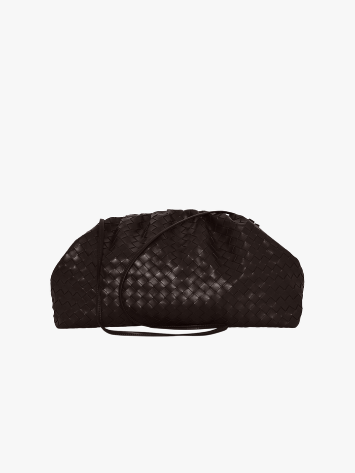 Bianca XL Clutch - Dark Brown