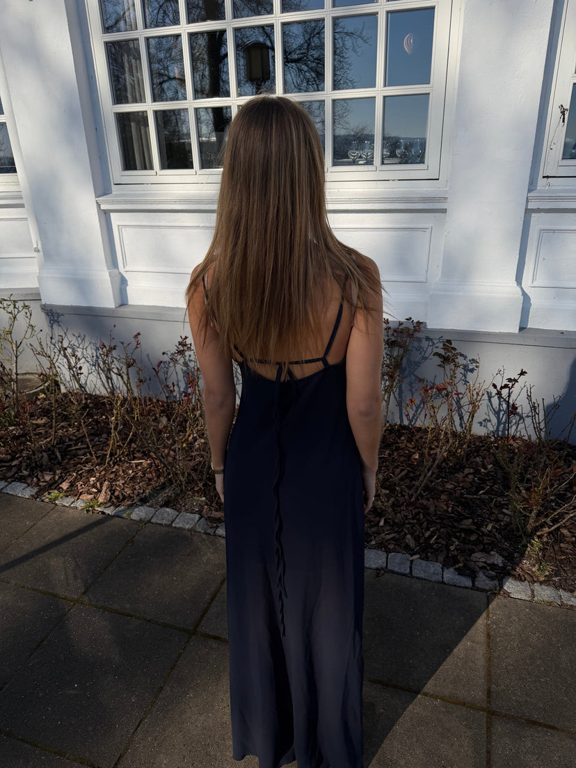 Cindy Maxi Dress - Navy Blue
