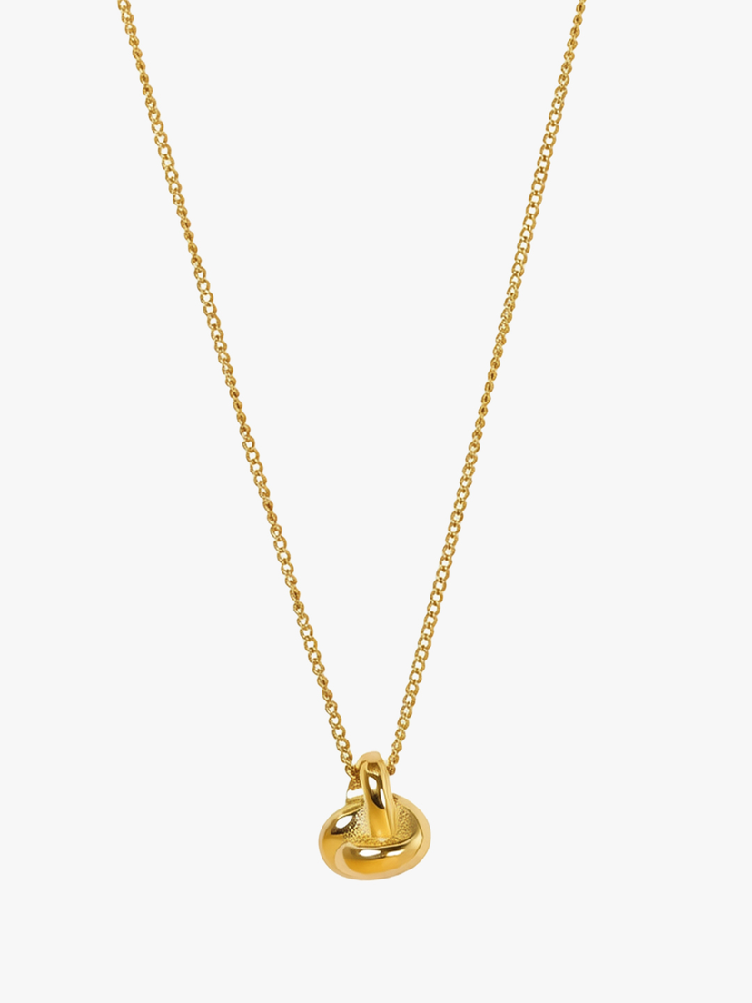 Gwen Knot Necklace - Gold Plated