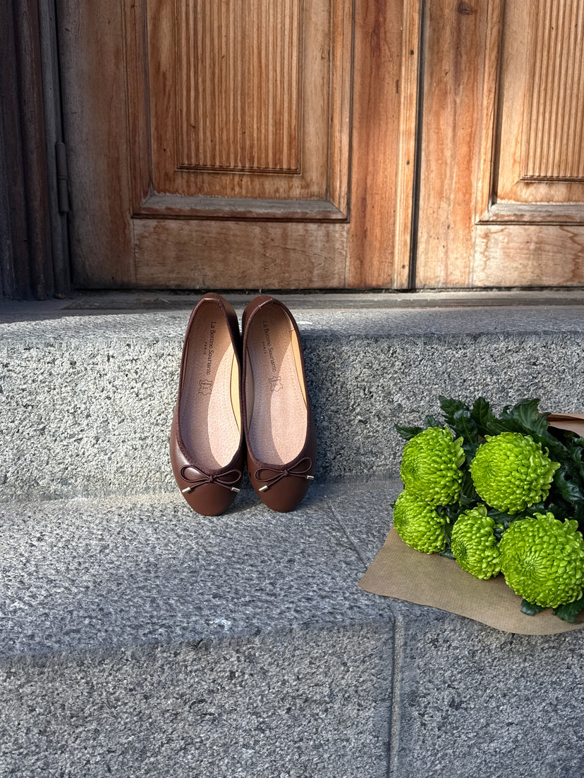Maya Ballerina - Dark Brown