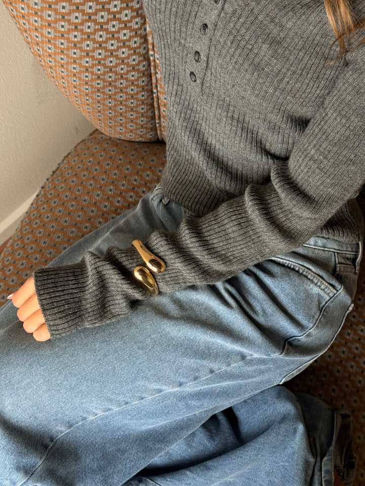 Klara Chunky Bracelet - Gold Plated