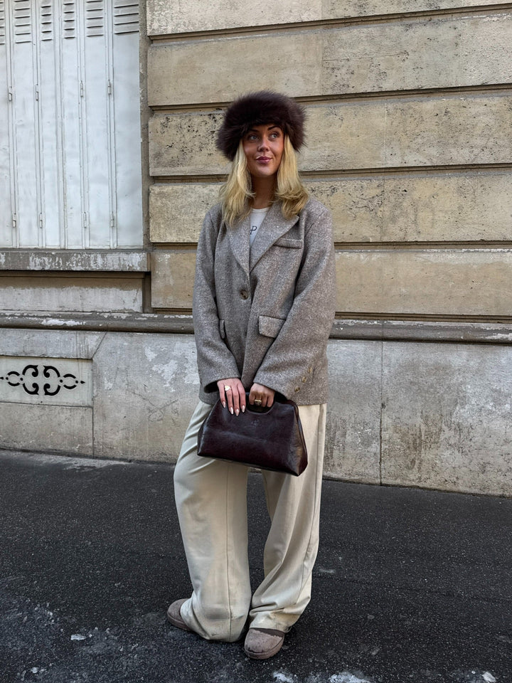 Asta Handbag - Dark Brown