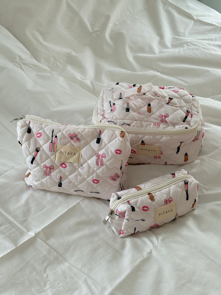 Large Makeup Bag - Girly Things