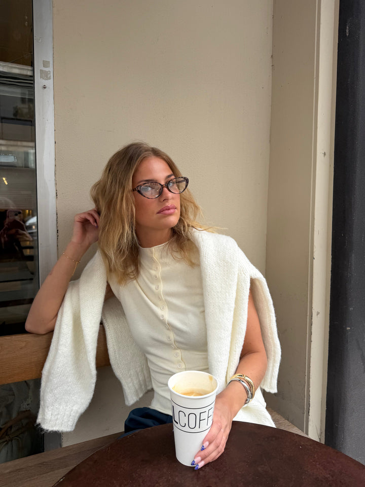 Noella Cat Eye Glasses - Tortoise/Brown