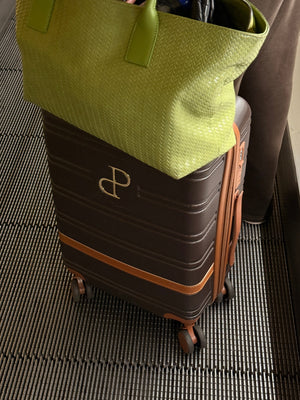 Cabin Suitcase - Dark Brown