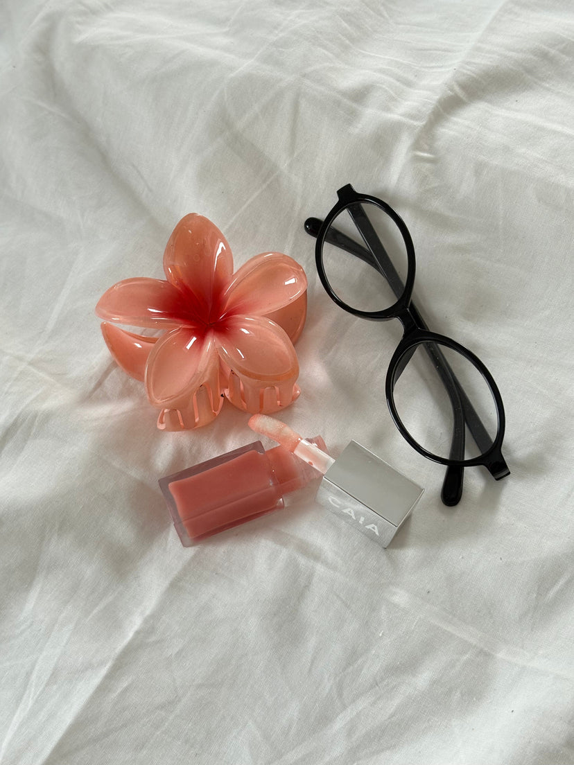 Gry Flower Hairclip - Peach