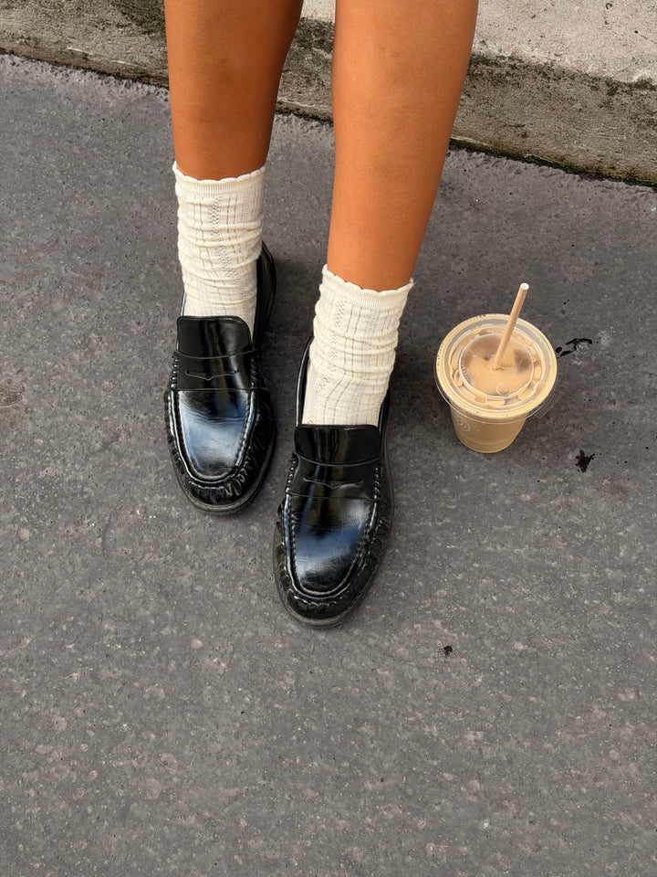 Melinda Loafers - Shiny Black