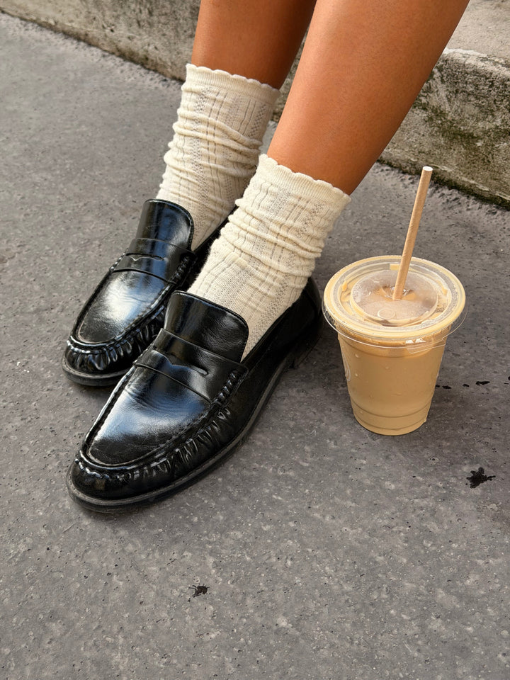 Melinda Loafers - Shiny Black