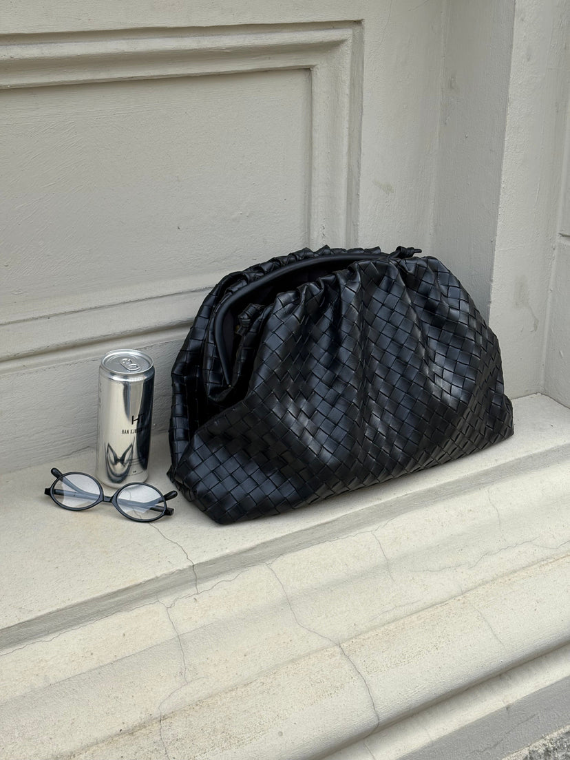 Bianca XL Clutch - Black