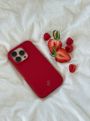 iPhone 14 Cover - Cherry Red