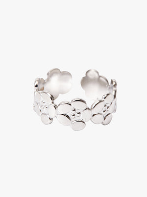 Riva Mini Rose Ring - Stainless Steel