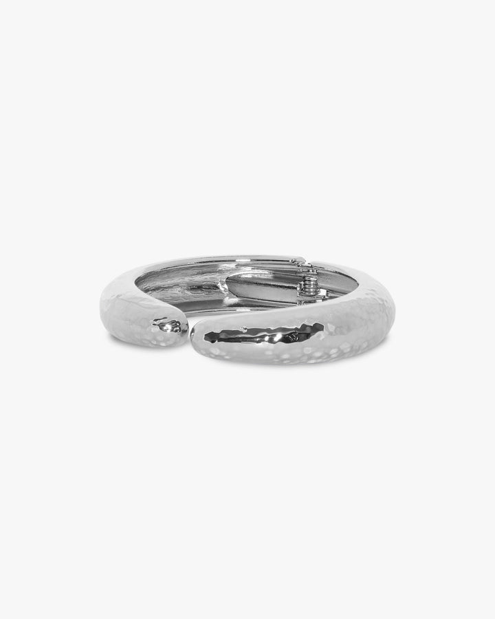 May Open Bangle Bracelet - Stainless Steel