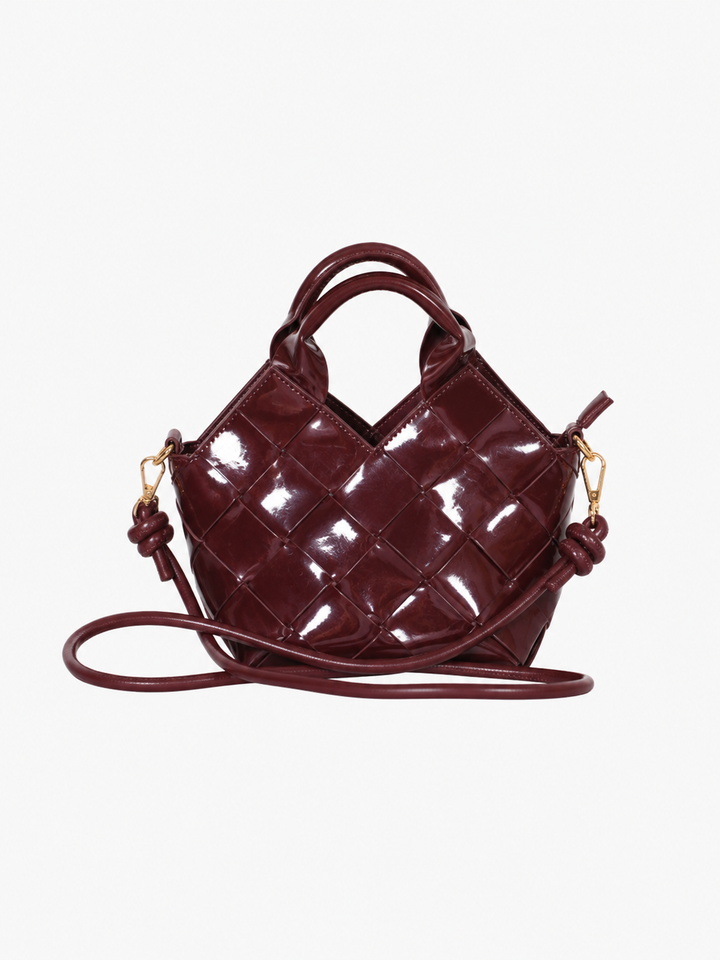 Marly Bag Small - Glossy Burgundy