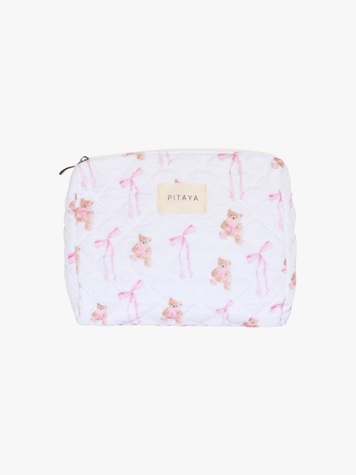 Medium Makeup Bag - Cute Teddy