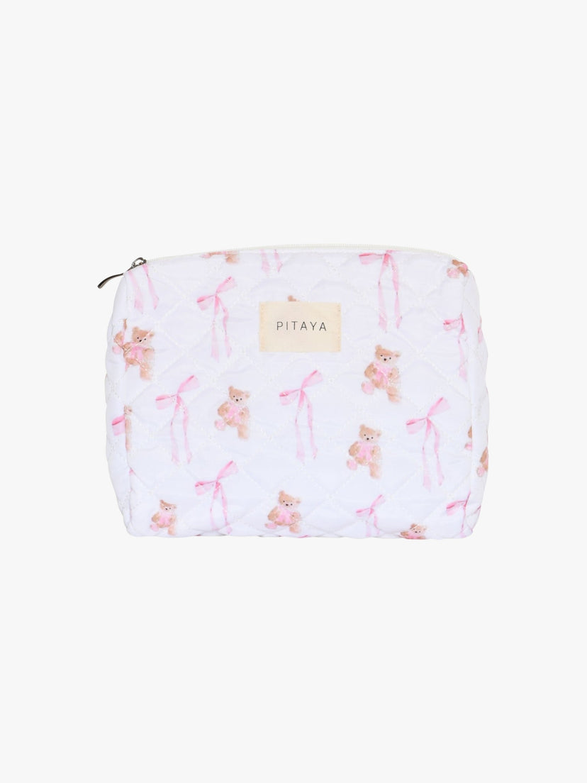 Medium Makeup Bag - Cute Teddy