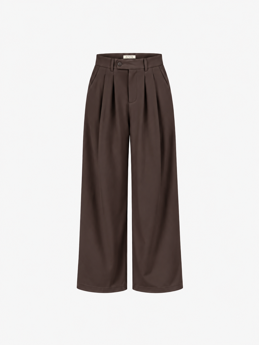 Nora Pants - Dark Brown