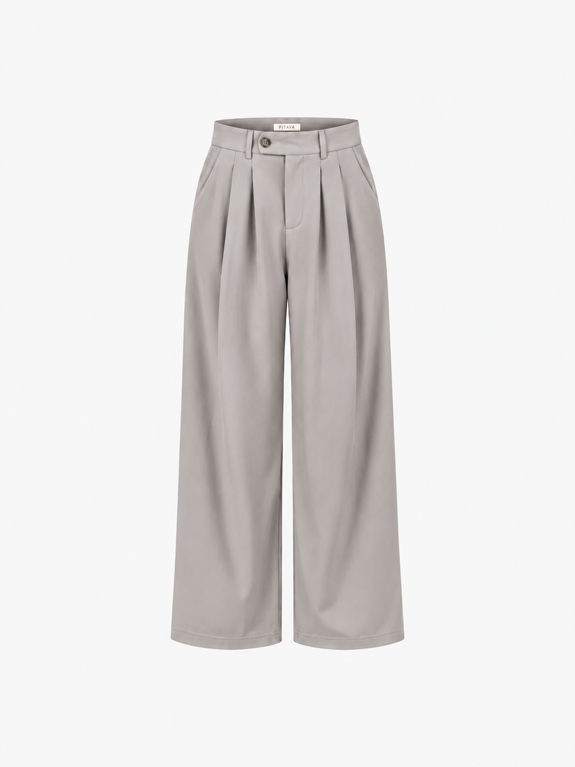 Nora Pants - Light Grey