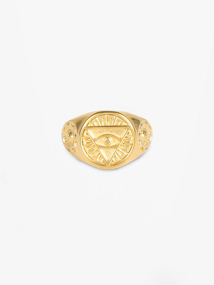 Iris Eye Ring - Gold Plated