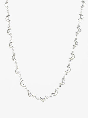 Moon Necklace - Stainless Steel