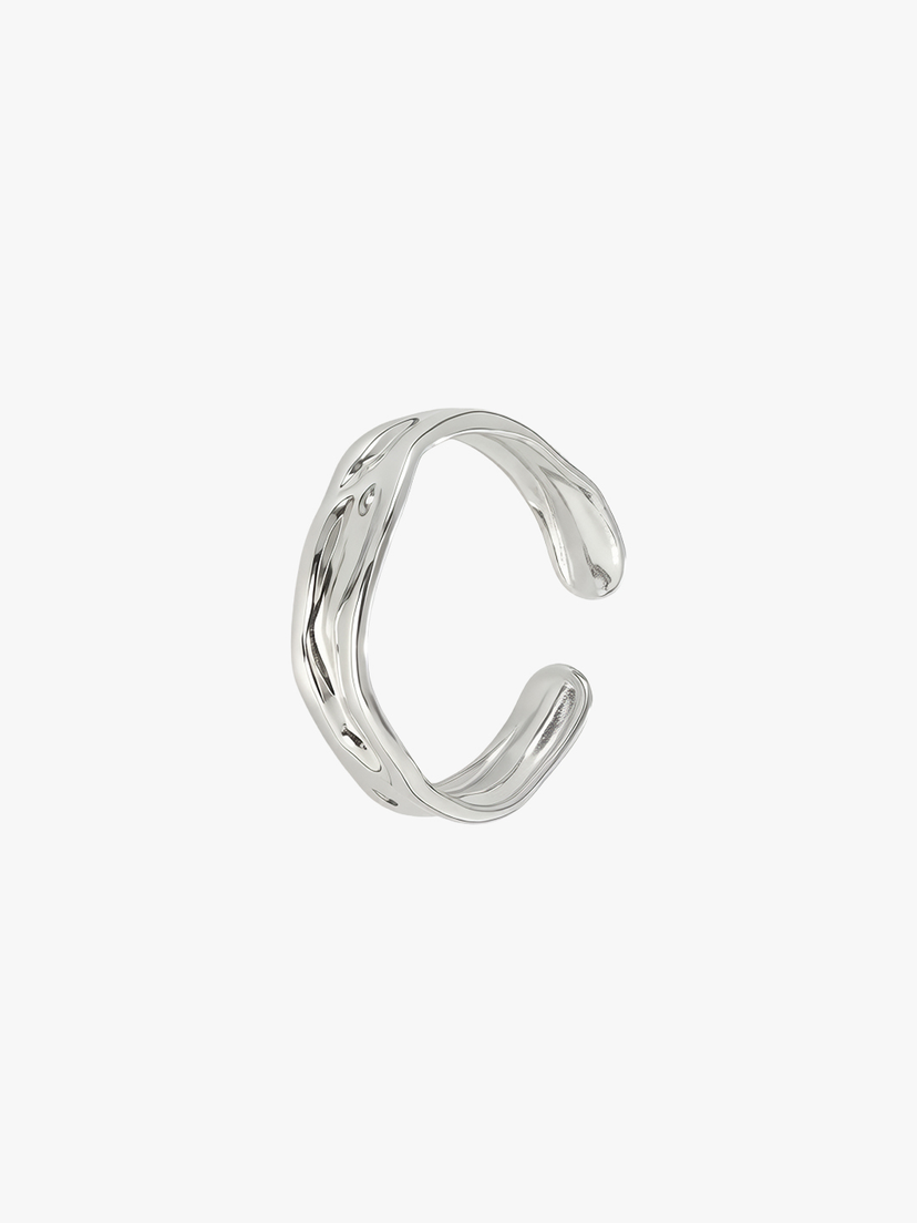 Alice Wave Ring - Stainless Steel