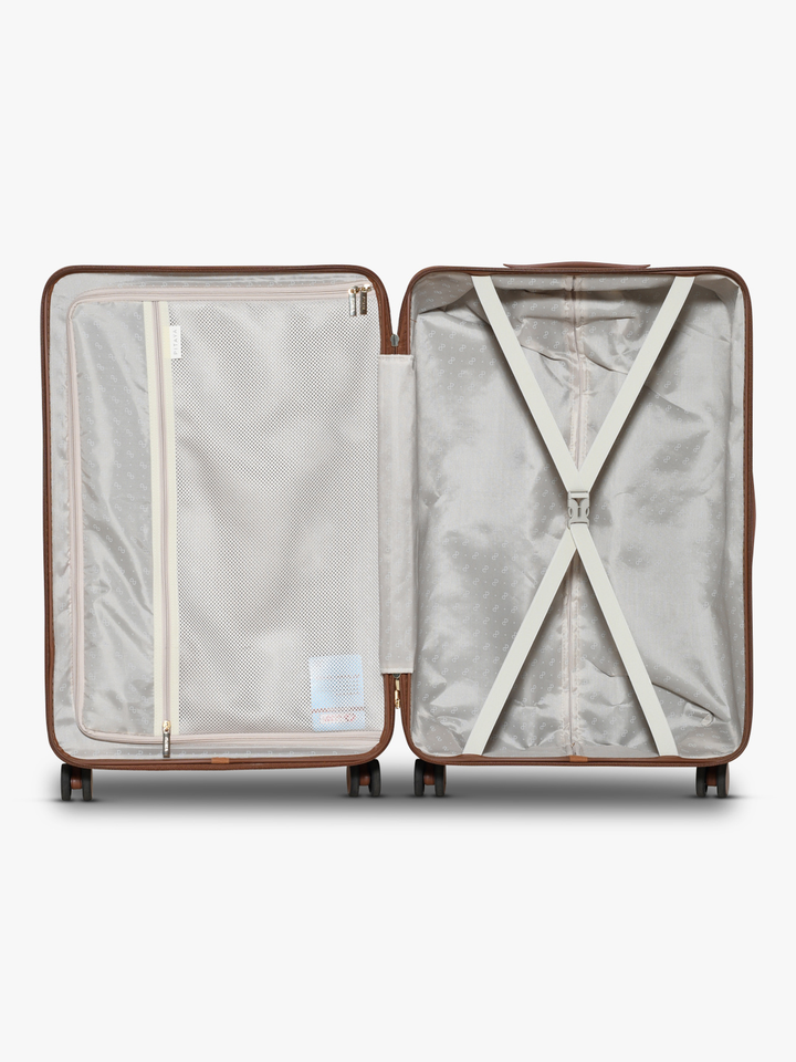 Check-In Suitcase - Dark Brown